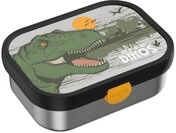 Mepal Campus Edelstahl Bento Brotdose mit Gabel - Dino