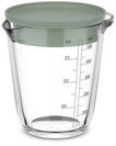 Mepal Messbecher Chef It Glas 500 ml mit Deckel - Nordic sage