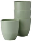 Mepal Set Becher Silueta 200 ml 4 St&uuml;ck - Nordic sage