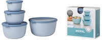 Mepal Set Multisch&uuml;ssel Cirqula hoch, 4-teilig (500+1000+2000+3000 ml) - Nordic blue