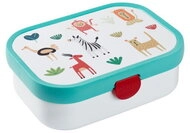 Mepal Campus Brotdose mit Bento-Einsatz und Gabel - Animal Friends