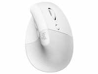 Logitech LIFT for Mac Kabellose ergonomische Maus weiß