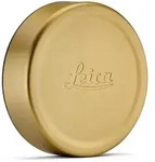 Leica Objektivdeckel Q, E49, Messing, gestrahlt