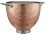 KitchenAid Edelstahlsch&uuml;ssel Kupfer 4,8l/4,7l K&uuml;chenmaschine "Hammered Copper"