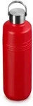 Le Creuset Trinkflasche 1L Kirschrot Edelstahl