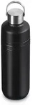 Le Creuset Trinkflasche 1L Schwarz Matt Edelstahl