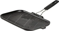 Le Creuset 20049000000400, Le Creuset Steakgrillpfanne rechteckig Schwarz