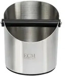 ECM Kaffee-Abschlagbox aus poliertem Edelstahl