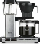 Moccamaster 53988, Moccamaster Filterkaffeemaschine KBG Select Brushed - Silber