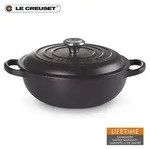 Le Creuset Stew Pot Rund Signature 22 cm schwarz