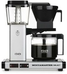 Moccamaster Filterkaffeemaschine KBG Select Matt Silver Moccamaster Filterkaffeemaschine KBG Select Matt Silver