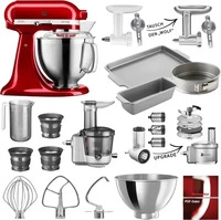 KitchenAid Artisan 5KSM185 Mega-Winter-Set Liebesapfelrot + 1 Zubeh&ouml;r gratis*...