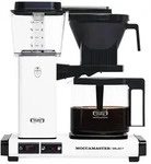 Moccamaster Filterkaffeemaschine KBG Select Wei&szlig; matt