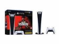 PS5 Console 825GB Digital Ed. White + Call of Duty MWIII VCH EU