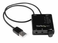 StarTech.com USB Audio Adapter - Externe Soundkarte mit SPDIF Digital und Stero Mic