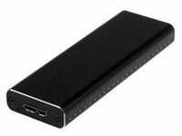 StarTech.com M.2 SSD Aluminiumgehäuse für USB 3.0 (5Gbit/s) mit UASP - Schwarz NGFF