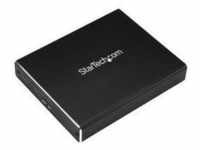 StarTech.com Dual Slot Festplattengehäuse für M.2 NGFF SATA SSDs - USB 3.1