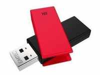 Emtec C350 Brick USB-Stick 16 GB USB Typ-A 2.0 Schwarz, Rot