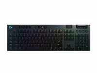 Logitech G G915 Tastatur RF Wireless + Bluetooth Englisch Karbon