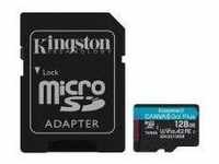 Kingston Technology 128GB microSDXC Canvas Go Plus 170R A2 U3 V30 Speicherkarte +