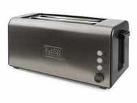 Black & Decker BXTO1500E Toaster 7 2 Scheibe(n) 1500 W Schwarz, Edelstahl