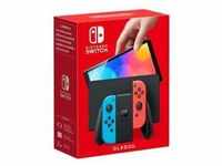 Nintendo Switch (modello Oled) Rosso neon/Blu neon, schermo 7 pollici