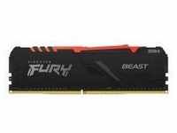 Kingston Technology FURY Beast RGB Speichermodul 8 GB 1 x 8 GB DDR4 3600 MHz