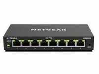 NETGEAR GS308E Managed Gigabit Ethernet (10/100/1000) Schwarz