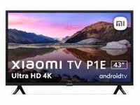 Xiaomi TV P1E 43" 109.2 cm (43") 4K Ultra HD Smart-TV WLAN Schwarz