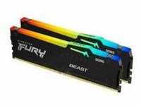 Kingston Technology FURY Beast 32 GB 6000 MT/s DDR5 CL40 DIMM (2er-Kit) RGB