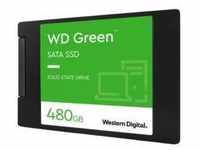 Western Digital Green WDS480G3G0A Internes Solid State Drive 2.5" 480 GB Serial ATA