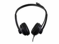 Nilox ACOUSTIC USB HEADPHONE Kopfhörer im Ohr Schwarz, Grau