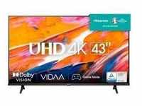 Hisense 43A6K Fernseher 109,2 cm (43") 4K Ultra HD Smart-TV WLAN Schwarz 200...