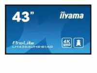 iiyama LH4354UHS-B1AG Signage-Display Digital Signage Flachbildschirm 108 cm (42.5")