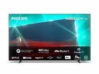 Philips 48OLED718/12 Fernseher 121.9 cm (48") 4K Ultra HD Smart-TV WLAN Edelstahl