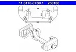 Halter Bremssattel ATE 11.8170-0730.1 f&uuml;r BMW 3er Z3 Roadster