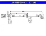 Bremsschlauch ATE 24.5286-0540.3