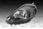 Hauptscheinwerfer VALEO 044599 f&uuml;r Fiat Punto Evo Grande