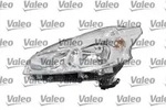 Hauptscheinwerfer VALEO 044744 f&uuml;r Peugeot 208 I