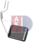 W&auml;rmetauscher Innenraumheizung AKS DASIS 099016N f&uuml;r Ford Fiesta V Fusion