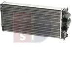 W&auml;rmetauscher Innenraumheizung AKS DASIS 169018N f&uuml;r Peugeot Citro&euml;n DS 5008...