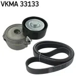 Keilrippenriemensatz SKF VKMA 33133 f&uuml;r Peugeot Citro&euml;n Lancia Fiat 508 I C5...