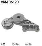 Spannrolle Keilrippenriemen SKF VKM 36120 f&uuml;r Volvo Renault 960 850 Laguna I S70