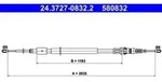 Seilzug Feststellbremse ATE 24.3727-0832.2 f&uuml;r Peugeot Citro&euml;n 307 CC C4 I