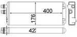 W&auml;rmetauscher Innenraumheizung MAHLE AH 249 000S