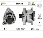 Generator VALEO 440643 f&uuml;r Opel Astra J Caravan Corsa D Meriva B Gtc