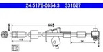 ATE 24.5176-0654.3 Bremsschlauch