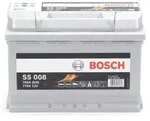 BOSCH 0 092 S50 080, Autobatterie BOSCH S5008 12V 77Ah 780A B13 0 092 S50 080