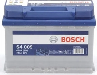 BOSCH 0 092 S40 090, Autobatterie BOSCH S4009 12V 74Ah 680A B13 0 092 S40 090