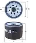 &Ouml;lfilter MAHLE OC 11 f&uuml;r Renault Fiat Maserati Alpine Aprilia Ducati Gilera 4